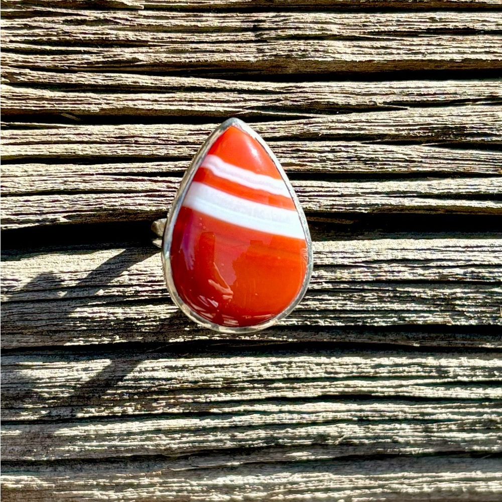 Botswana Agate Ring - Picture 3 of 12